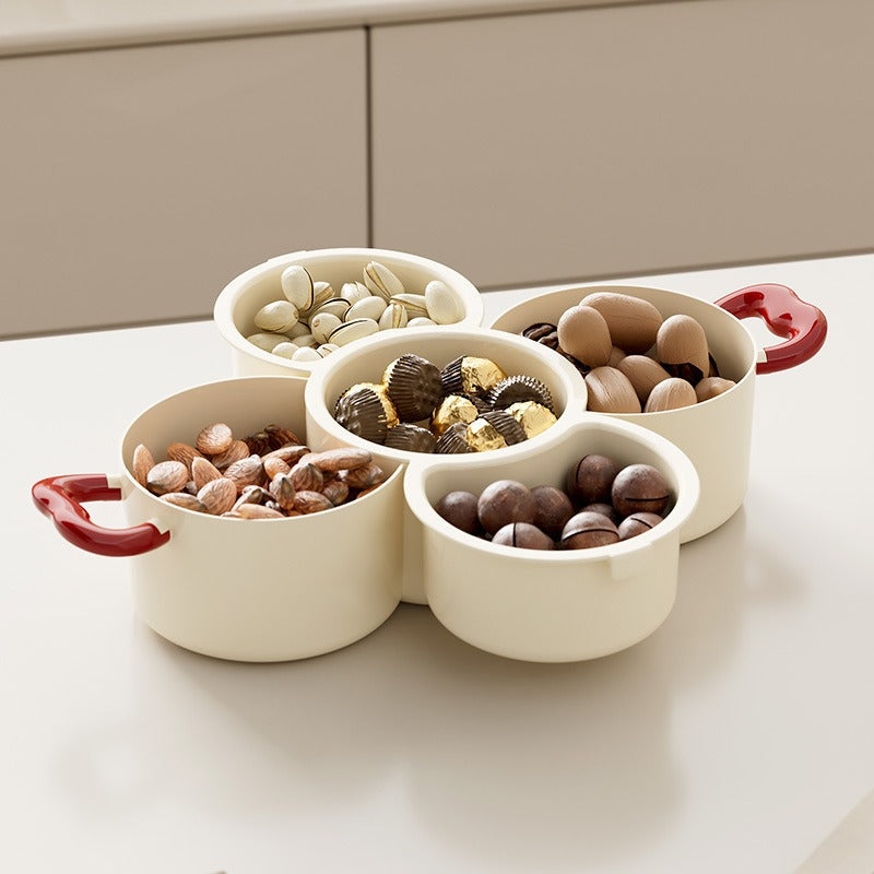 2 in 1 Creative Double Layer Storage Tray